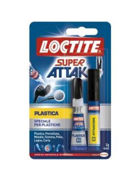 SUPER ATTAK PLASTICA 2GR+4ML