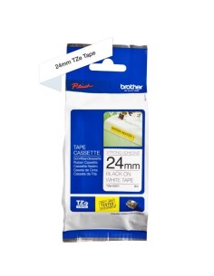 NASTRO TZ 24MM NERO/BIANCO AD RESIS