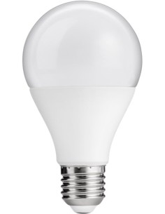 Lampadina E27 Bianco Caldo Satinato 11W, Classe F