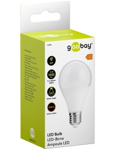 Lampadina E27 Bianco Caldo Satinato 11W, Classe F 2