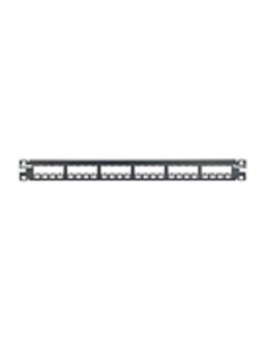 PANN.1U PER 24 RJ45S MINICOM NERO