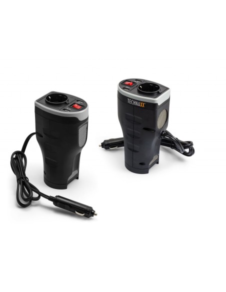 Power Inverter con 2 porte USB, TE-13