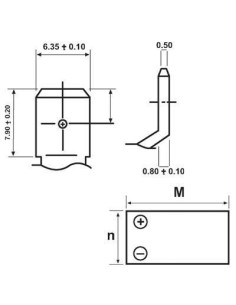 Batteria Piombo-Acido per UPS 12 V 7 Ah, NP7-12L 2