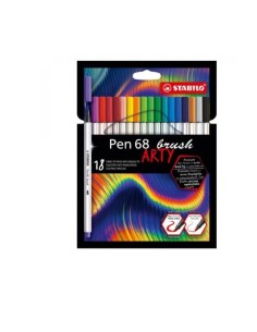 AST18 PEN 68 BRUSH WLT ARTY