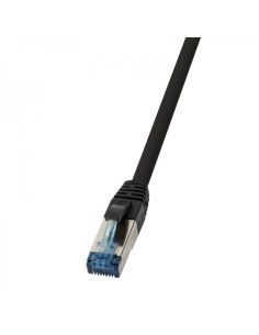 Cavo Patch Cat.6A S/FTP PUR IP20 UV 50m Nero