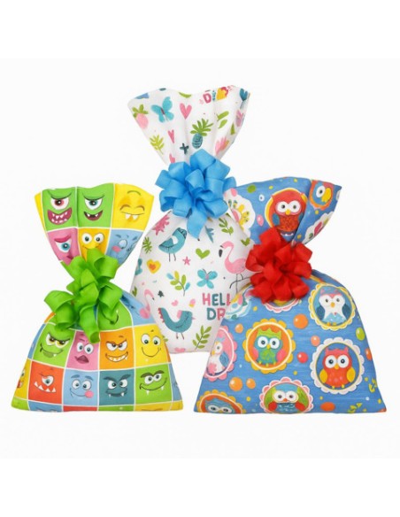 Busta in ppl perlato Florio Carta - conf. 100 pz fantasie assortite kids formato 40x60 - X686063406017
