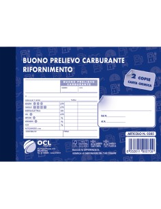 Blocco buoni prelevamento O.C.L. carburante - 0385N 2