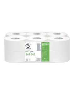 Carta igienica Papernet mini jumbo conf. 12 rotoli - 2 veli 407568