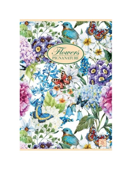 CF10 QUADERNI FLOWERS A4 1R 80GR