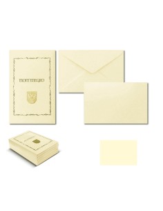 Cartoncino + busta Saul Sadoch modello Montenegro - conf. 5 taschette da 10 cartoncini + 10 buste - 8024 2