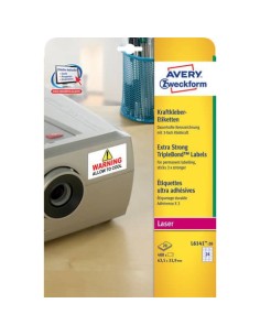 Etichette bianche superaderenti poliestere - per stampanti laser 2