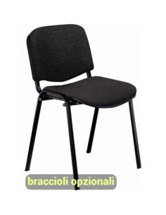 Sedia visitatore 4 gambe Unisit Dado D5S - ingnifugo 2