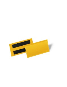 Tasche per identificazione a fissaggio magnetico gialle 2