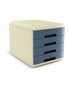 Cassettiera Arda Vintage 4 cassetti 29,5x38,5xH.28,2 cm 2