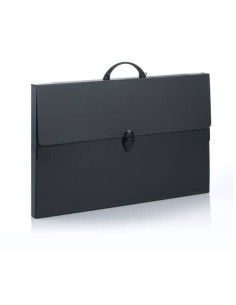 Valigetta in plastica Favorit Every Line Total Black 2