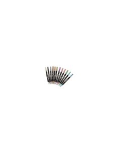 Pennarello Dual Brush a doppia punta Donau in conf. 12 colori assortiti - 322293