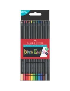 Matite colorate Faber-Castell Black Edition