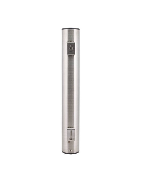Posacenere da parete Securit® in acciaio inox - 46,5×9,8×6,5 cm SP-SS-WM2