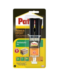 Saldatutto Pattex Power Epoxy trasparente - siringa da 28 g - 2751315 2
