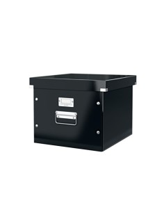 Contenitore per cartelle sospese Leitz CLICK & STORE A4 nero 35,7x28,5x36,7 cm 60460095