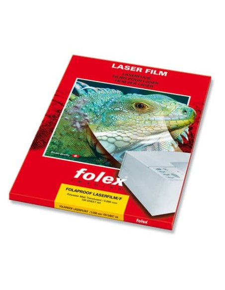 Film per laser e copiatrici Folex Folaproof 0,09 mm opaco A4 Conf. 100 pezzi - 09734.090.44000