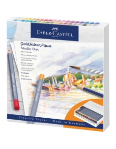 Matite acquarellabili Faber-Castell Goldfaber Aqua colori assortiti - conf. 38 pezzi - 114616