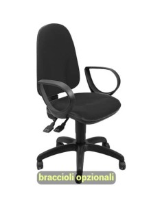 Sedia operativagirevole Unisit Team TMSY rivestimento Eco