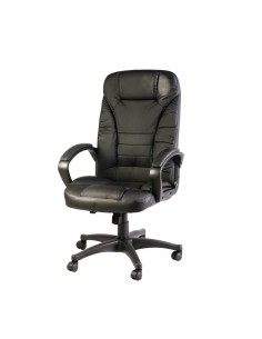 Poltrona presidenziale Serena Group Portland in PU nero HC5842 2