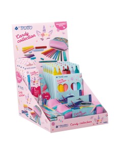 Espositore 19 articoli Tratto Candy Collection colori pastello F814100 2
