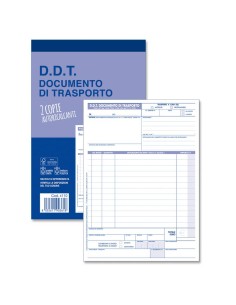 Blocco O.C.L. DDT mittente - destinatario 50x2 copie  14x21 cm 0110 2