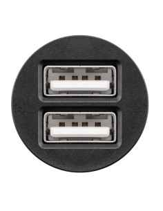 Caricatore Compatto da Auto 2 porte USB max.12W/2.4A Nero 2