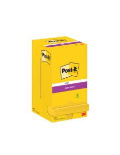 Foglietti riposizionabili Super Sticky Notes Post-it® giallo oro 2