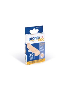 Cerotti antiurto con garza antisettica ProntoDoc conf. 10 pz 7x2cm 4180 2