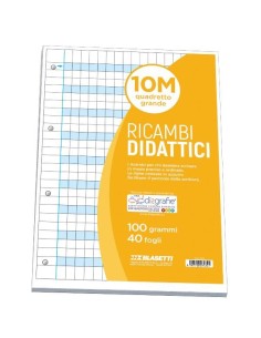 RICAMBI DIDATTICI A4 10M 40FF 100GR