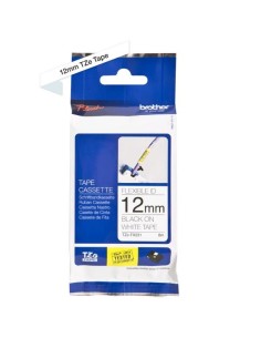 NASTRO TZ 12MM NERO BIANCO FLESS