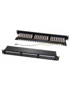 PANN.1U CON 24 RJ45S CAT.6 NERO