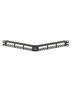 PANN.1U ANGOL.PER 24 RJ45S NERO
