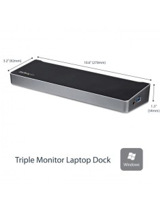 DOCKING STATION VIDEO-TRIPLO 2