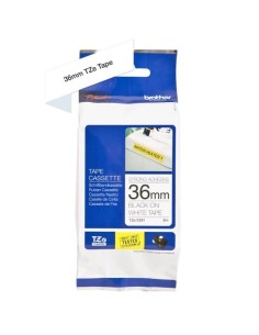 NASTRO TZ 36MM NERO/BIANCO AD RESIS