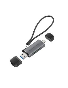 2-IN-1 USB 3.0 DUAL PLUG CARD READ.