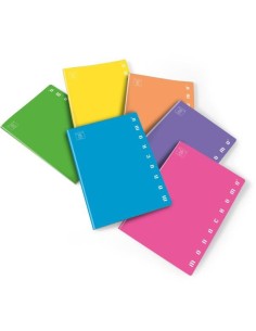 CF10QUADERNI MONOCR. FLUO A4 80G 1R