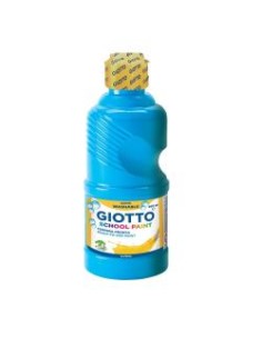 FLACONE 250ML TEMPERA CIANO LAVABIL 2