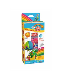 Pasta modellabile DIDO' Arcobaleno assortiti Conf. 12 pezzi - 397900 2