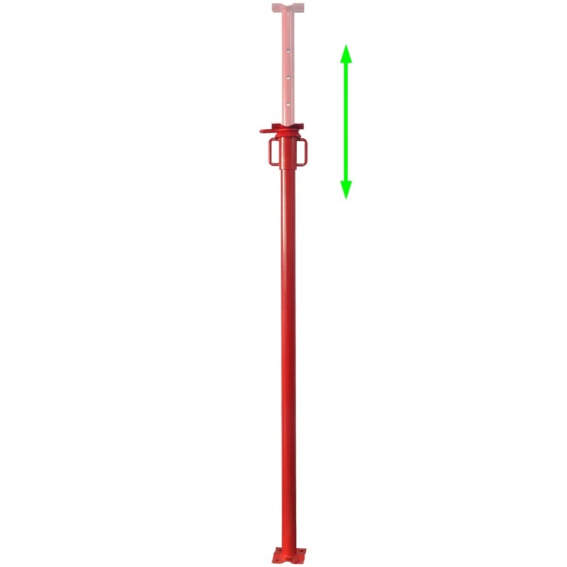 Asta di Sostegno ad Espansione 280 cm Rossa