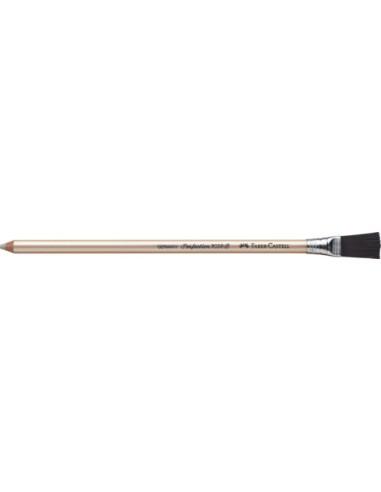 Gomma a penna Faber-Castell Perfection 7058-B con spazzolino per dattilo bianca 185800