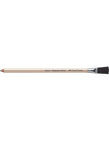 Gomma a penna Faber-Castell Perfection 7058-B con spazzolino per dattilo bianca 185800