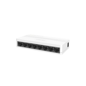 HIKVISION SWITCH L2, UNMANAGED, 8 10/100M RJ45 PORTS, DESKTOP PLASTIC SWITCH