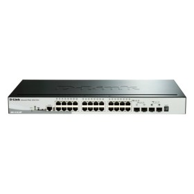 D-LINK SWITCH 28 PORTE GIGABIT 10/100/1000MBPS GIGABIT STACKABLE SMARTPRO