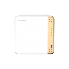 QNAP NAS TOWER 4-Bay desktop NAS, Intelr Celeronr N4505 dual-core, 2GB DDR4 SODIMM RAM (2 x DDR4 SOD