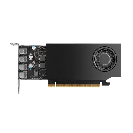 PNY VGA QUADRO RTX A1000 8GB, 4x MINI DP, 1x LP BRACKET, LOW PROFILE, OEM VERS